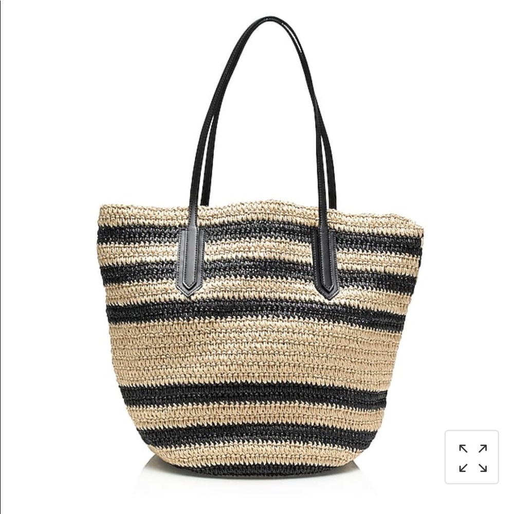 J Crew Straw Market Tote